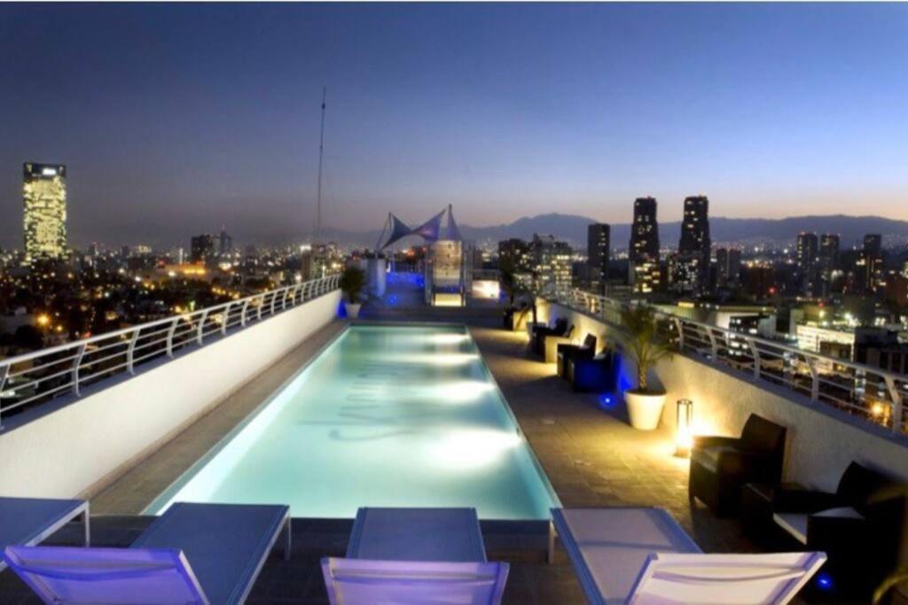 Polanco Pool Amazing View Gym Parking Cidade do México Exterior foto